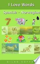 libro I Love Words Spanish   Norwegian